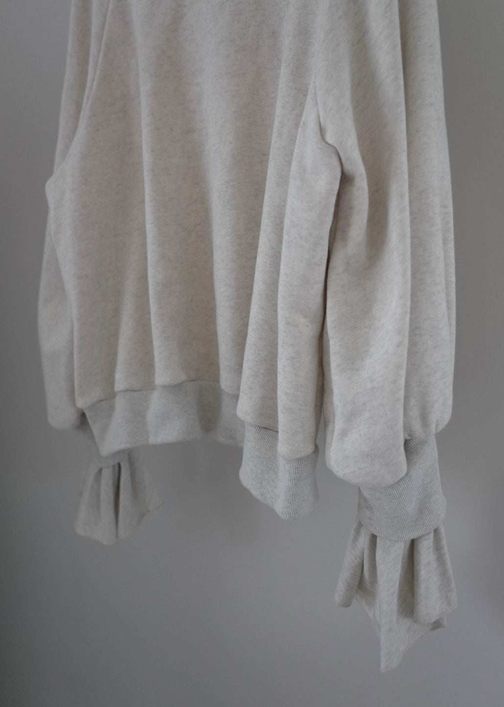 lib 綁帶袖套衫(白色)