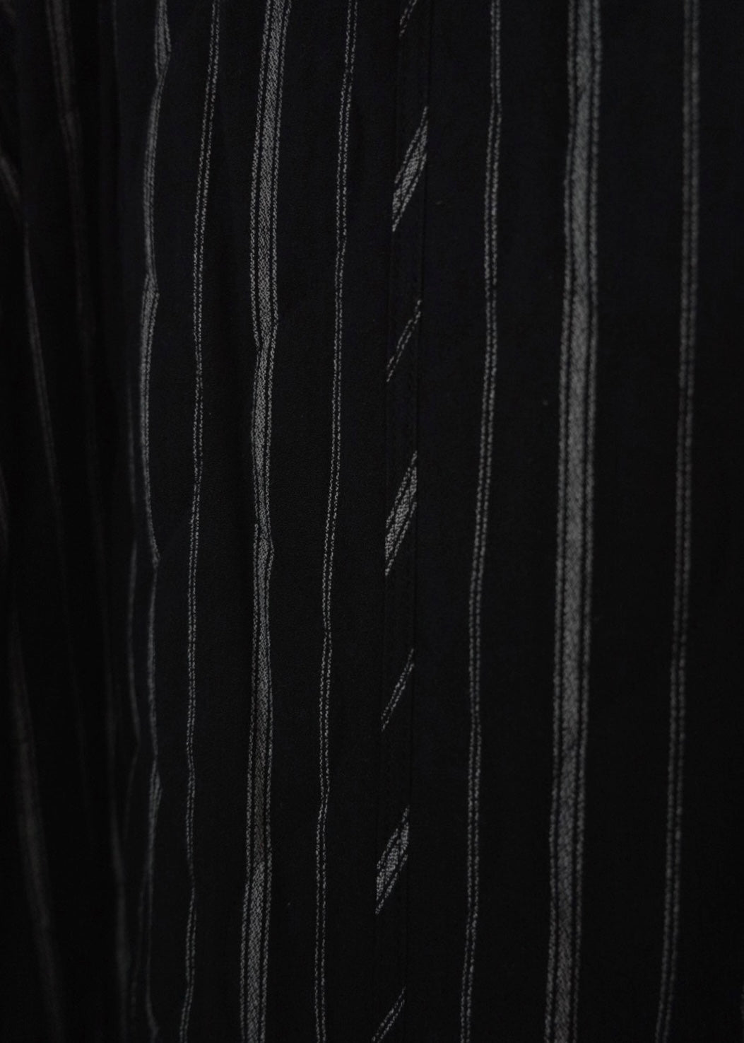 條紋被套外套(黑色)