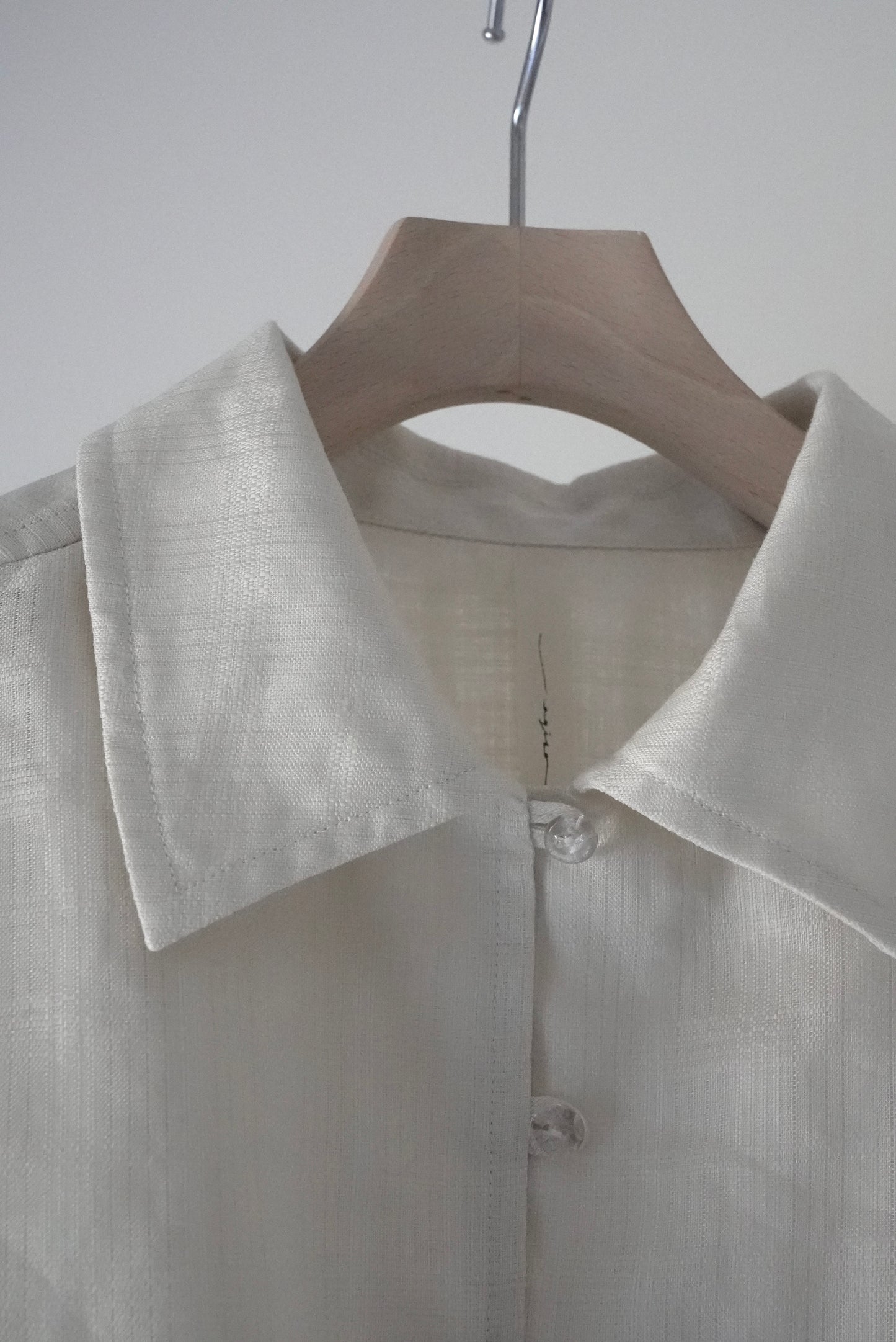 linen check short jacket