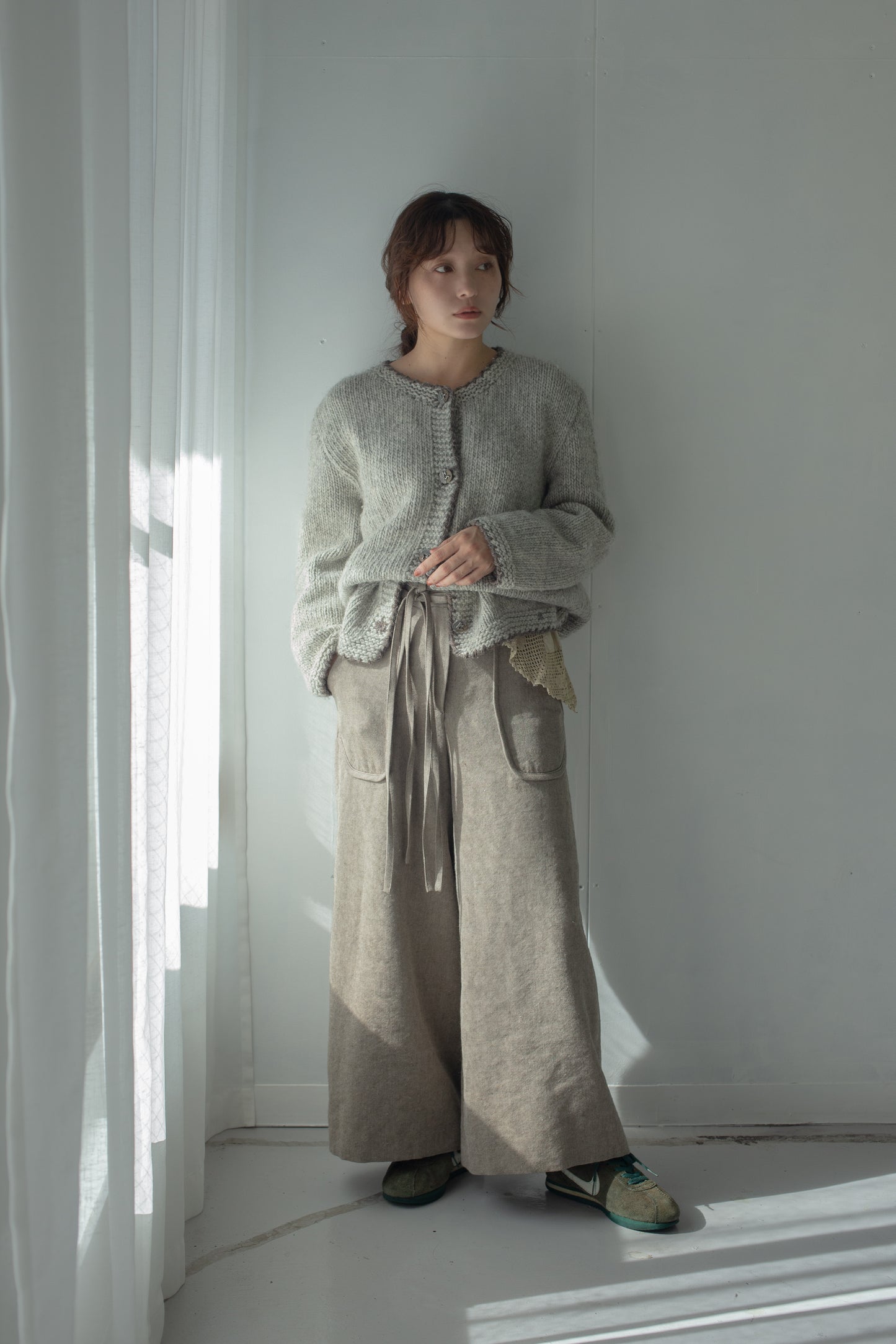 rùpo wool linen pants