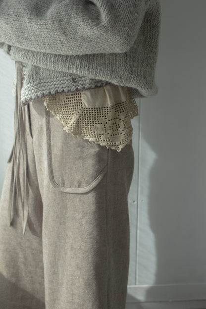 rùpo wool linen pants