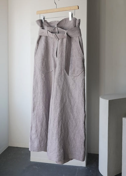 dish cloth linen pants (akebi)