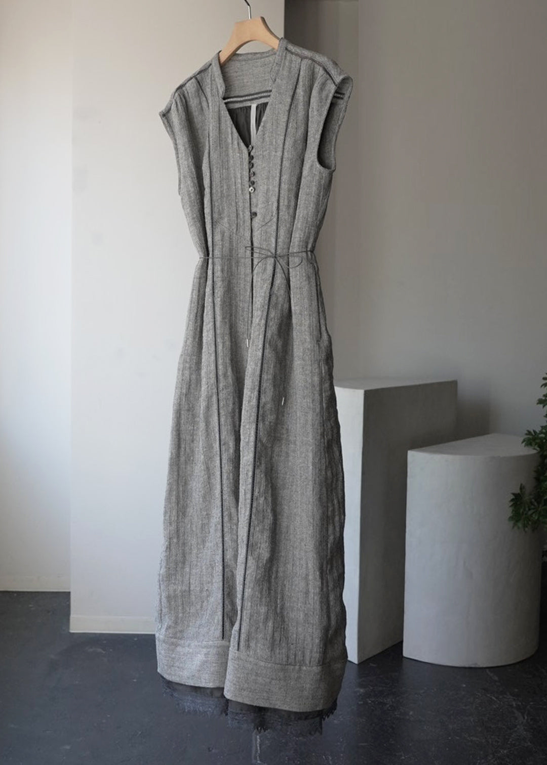 herringbone patch lace jump suit