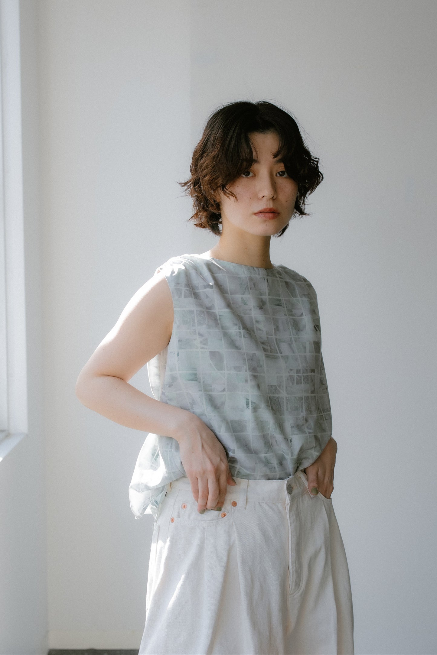 <ご予約商品> serenely clear blouse