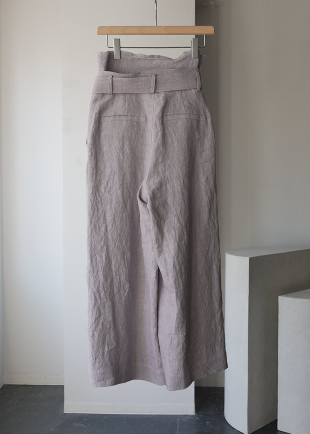 dish cloth linen pants (akebi)