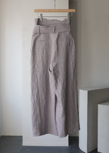 dish cloth linen pants (akebi)