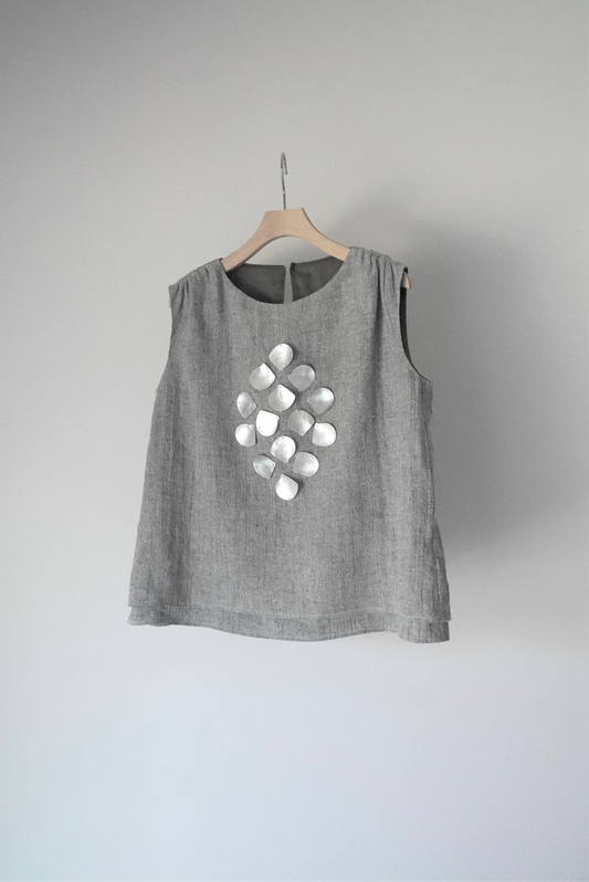 shell tops ( gray )
