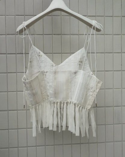 < ご予約アイテム > sparkle patch camisole ( white )