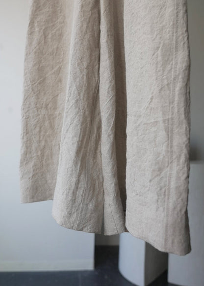 dish cloth linen pants (beige)