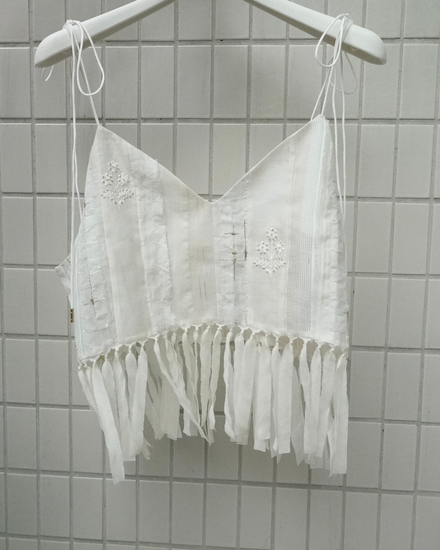 < ご予約アイテム > sparkle patch camisole ( white )