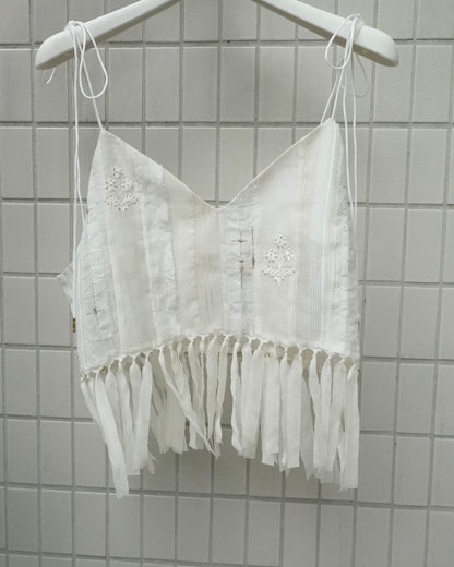 < ご予約アイテム > sparkle patch camisole ( white )