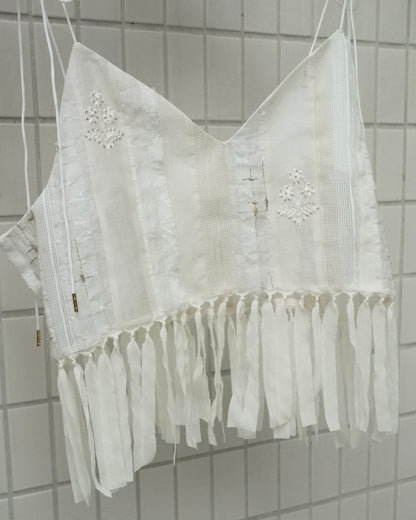 < ご予約アイテム > sparkle patch camisole ( white )