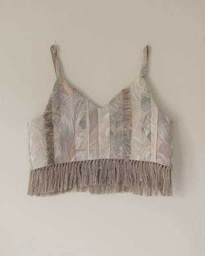 亮片貼花吊帶背心