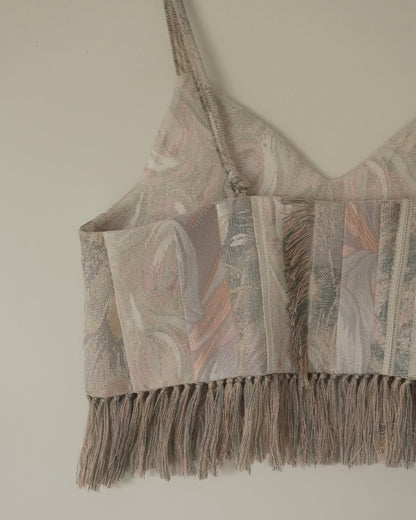 亮片貼花吊帶背心