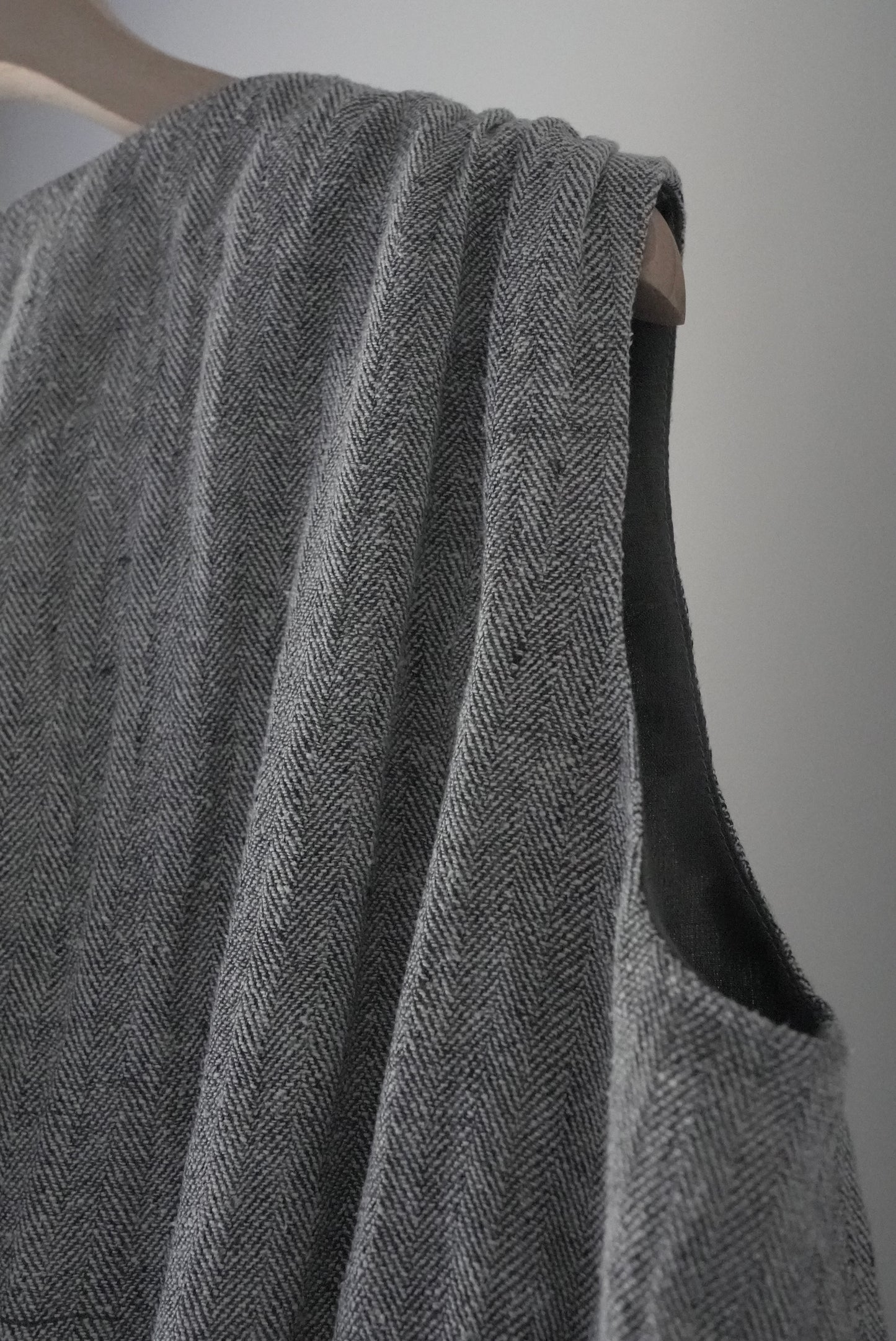 <ご予約商品> shell tops ( gray )