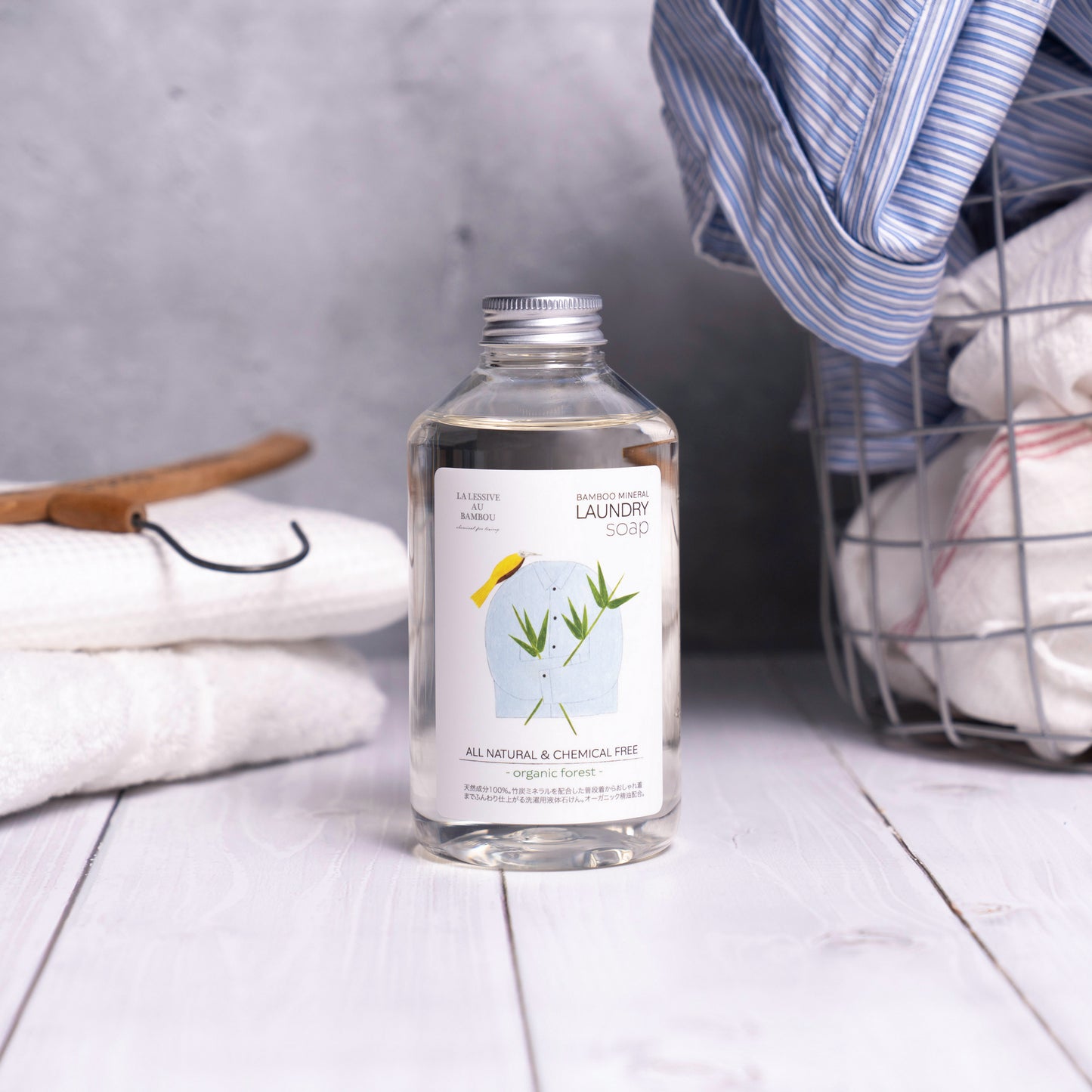LA LESSIVE AU BAMBOU ランドリーソープ 500ml ( 日々のお手入れに )